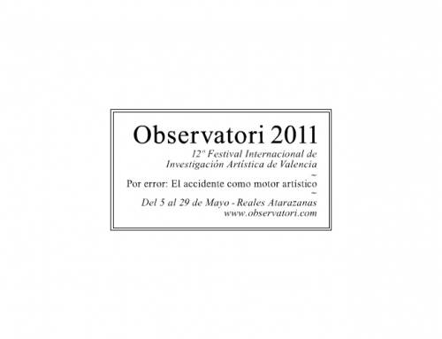 Diseño de sitio web Observatori 2011